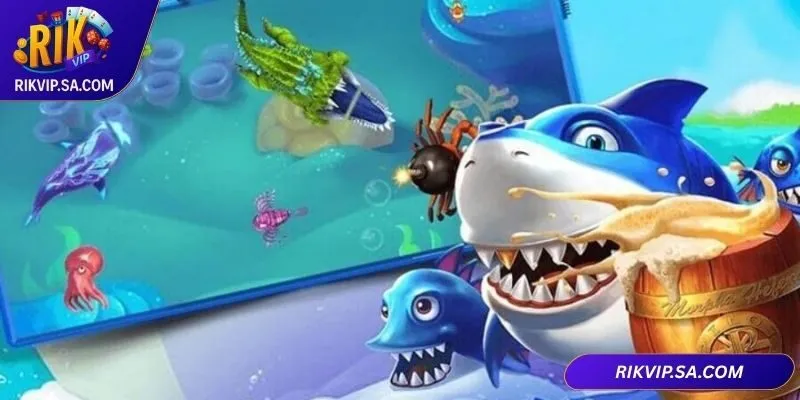 Hệ thống game bắn cá RIKVIP được đông đảo người dùng yêu thích
