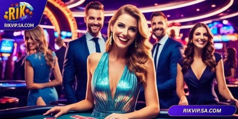 Trò chơi casino RIKVIP tái hiện không khí sòng bài thực tế sống động